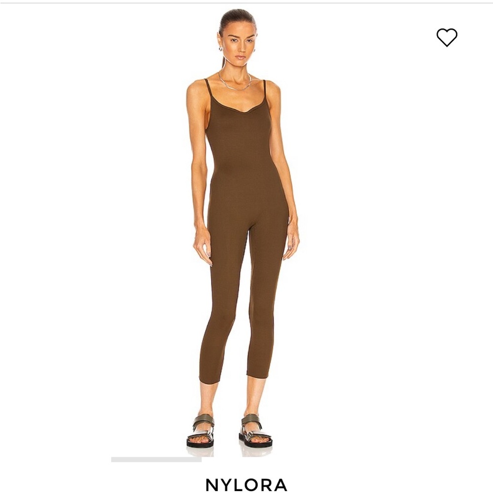 NYLORA Dray Brown Jumpsuit Size S